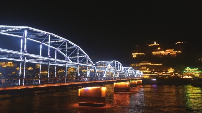 ◆铁桥·灯光幻影（1）